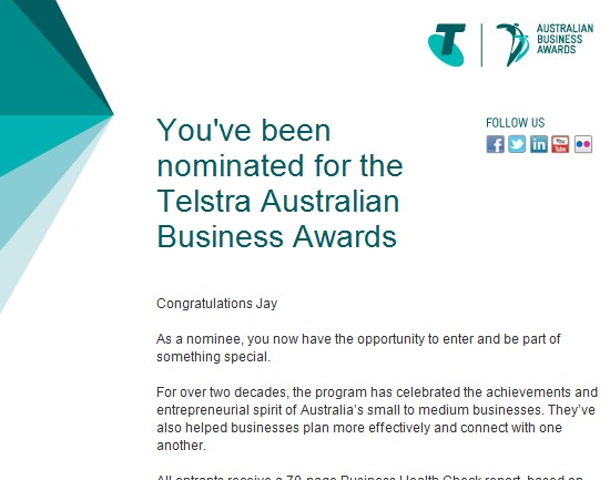 Ausnviro business awards